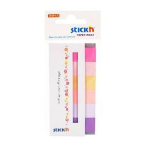 Zakładki indeksujące Stick'n 45x15mm, 180szt Neon Spring eco